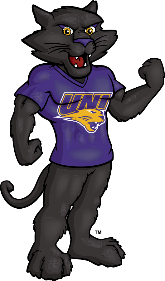 Northern Iowa Panthers 2002-2021 Mascot Logo t shirts iron on transfers